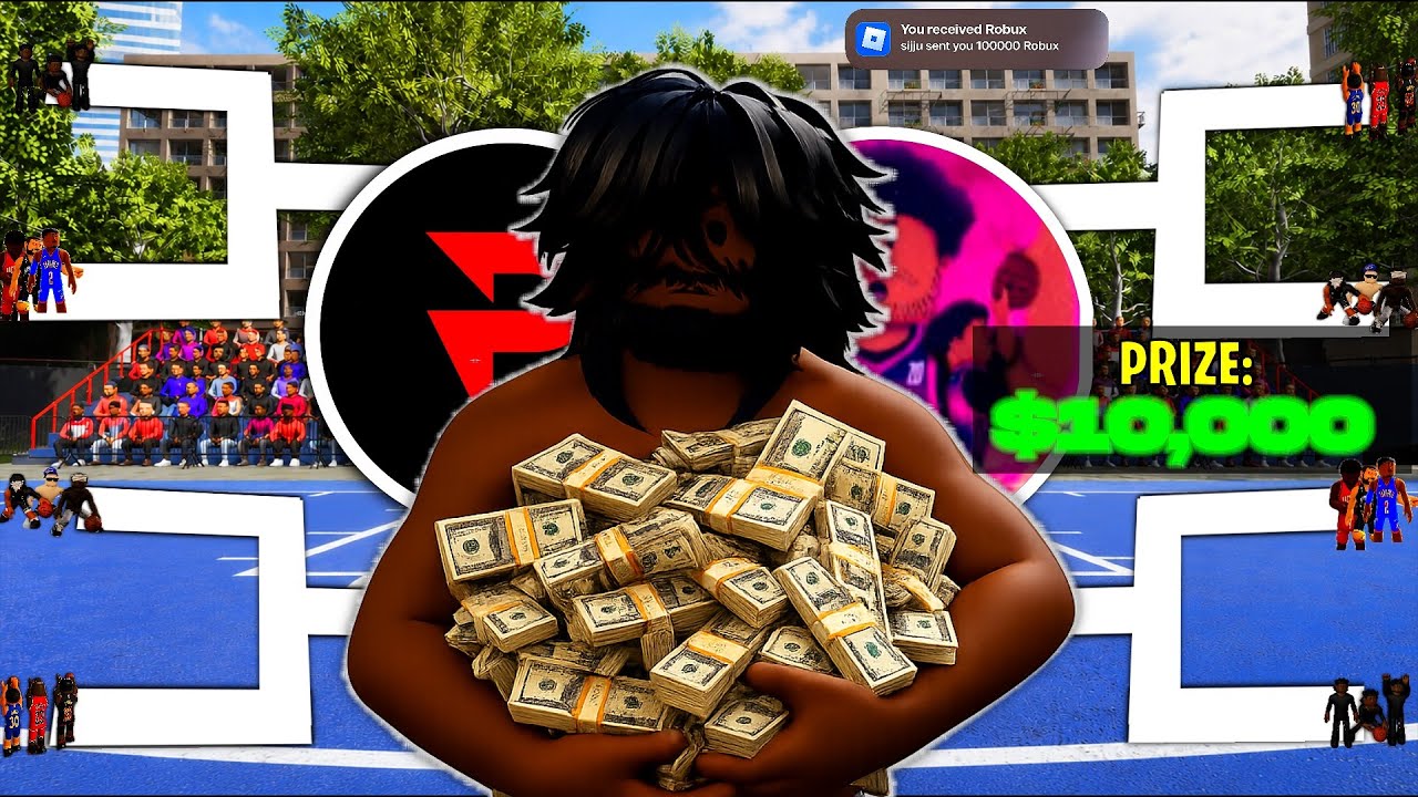 I PLAYED IN THE CRAZIEST $10,000 TOURNAMENT IN PRACTICAL BASKETBALL background