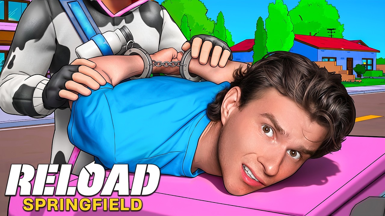 XXL FORTNITE FANGEN in SIMPSONS RELOAD ⛏️ (MIT 9 CREATORN)