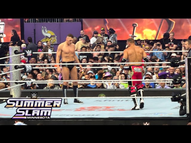 Gunther vs Nick Aldis Full Match - WWE SummerSlam 8/1/2026 background