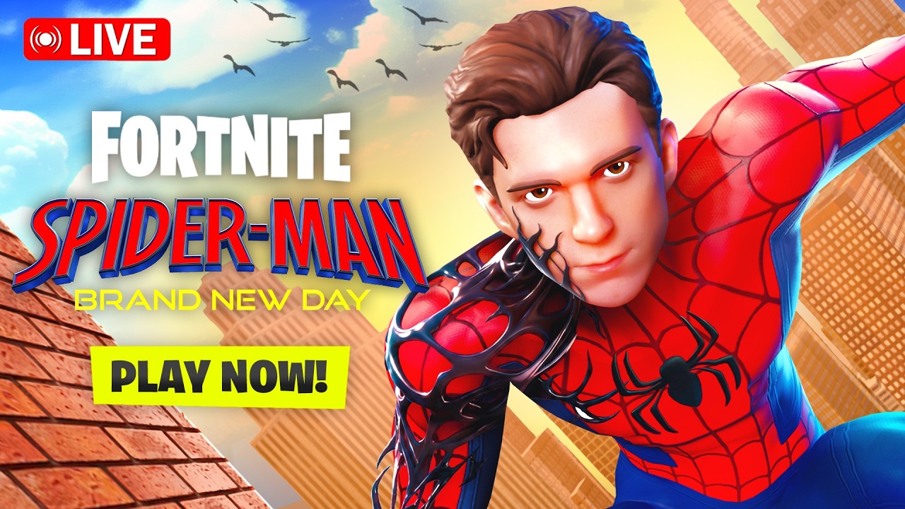 *NEW* FORTNITE SPIDER-MAN UPDATE OUT NOW! (Season 3 LIVE)