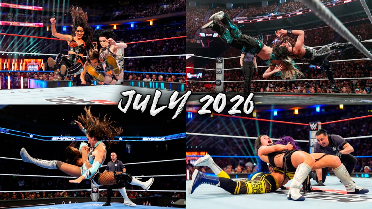 Best WWE Women's Wrestling Moves - July 2026