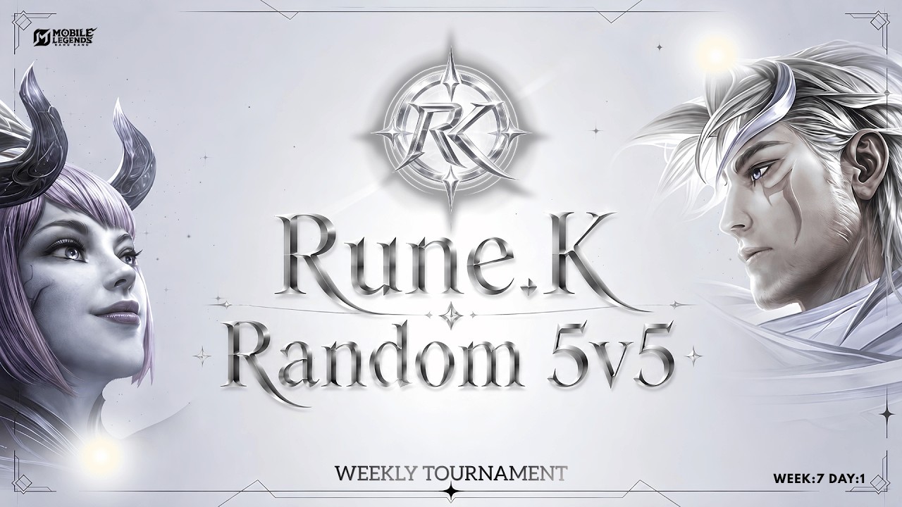 Rune.K Random 5v5 Weekly Tournament | Week:7 Day:1 | Live Casting