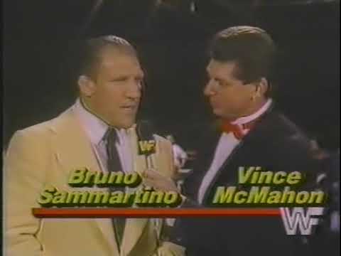 WWF Championship Wrestling June 14, 1986 background
