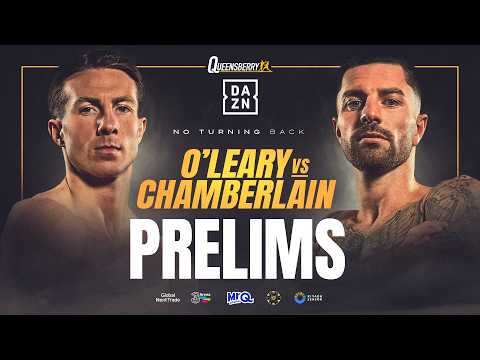 LIVE Prelims | Pierce O'Leary vs Mark Chamberlain | No Turning Back 🇮🇪 background