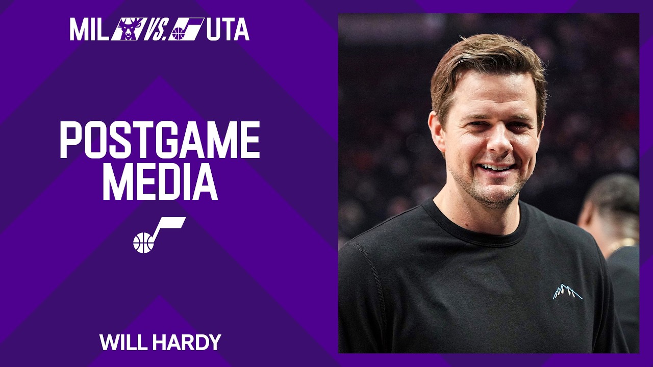 "That was awesome" | Will Hardy praises Jazz following a blowout win against Milwaukee background