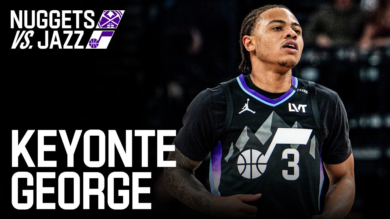 ЁЯФС CLUTCH KEYONTE GEORGE BUCKETS ЁЯФС | UTAH JAZZ background