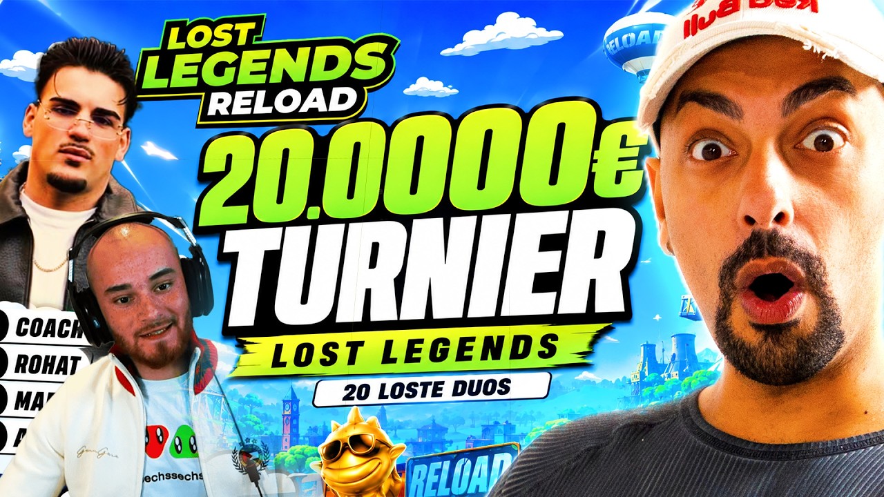 🤑🤯20.000€ LOST LEGENDS TURNIER MIT MARLI, COACH LIM & CO. background