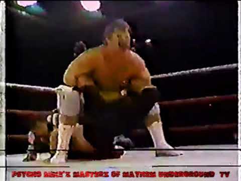 PsYcHo MikE'z Masterz Of Mayhem TV - Curt Hennig Vs. Mr. (Masa) Saito - 12.28.1984 background