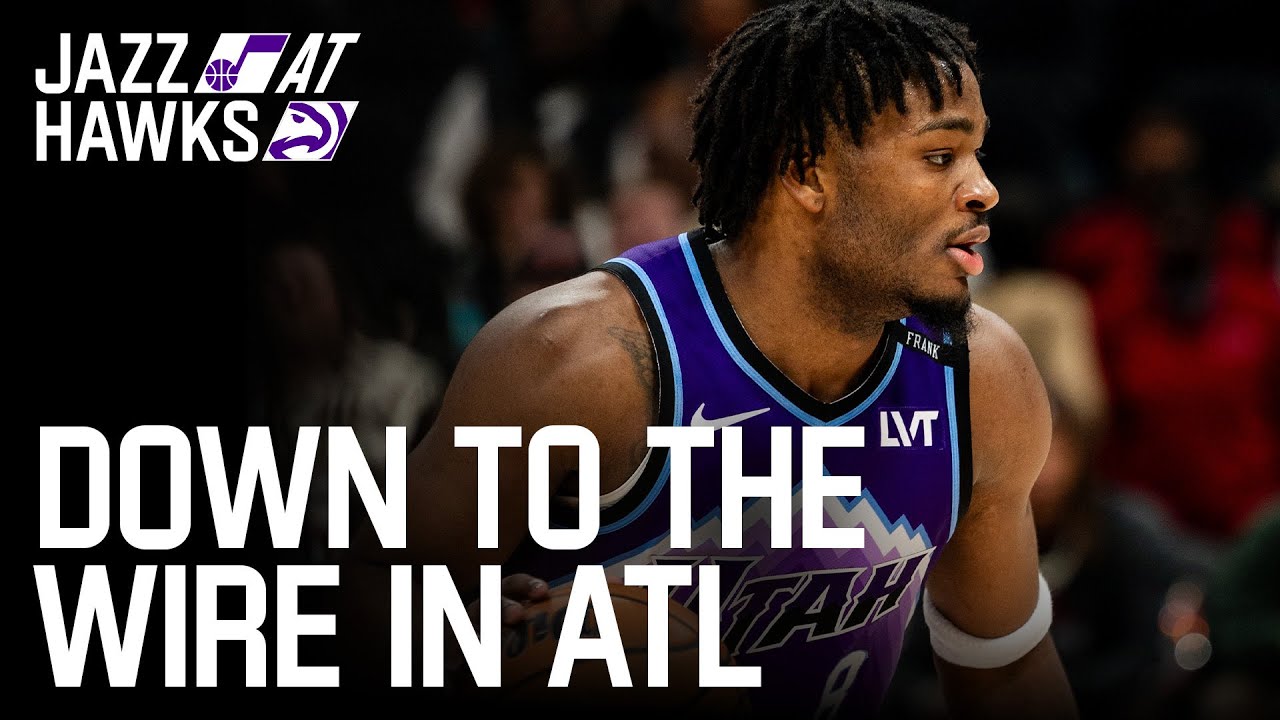 CLOSE one in ATLANTA ЁЯРж | UTAH JAZZ background
