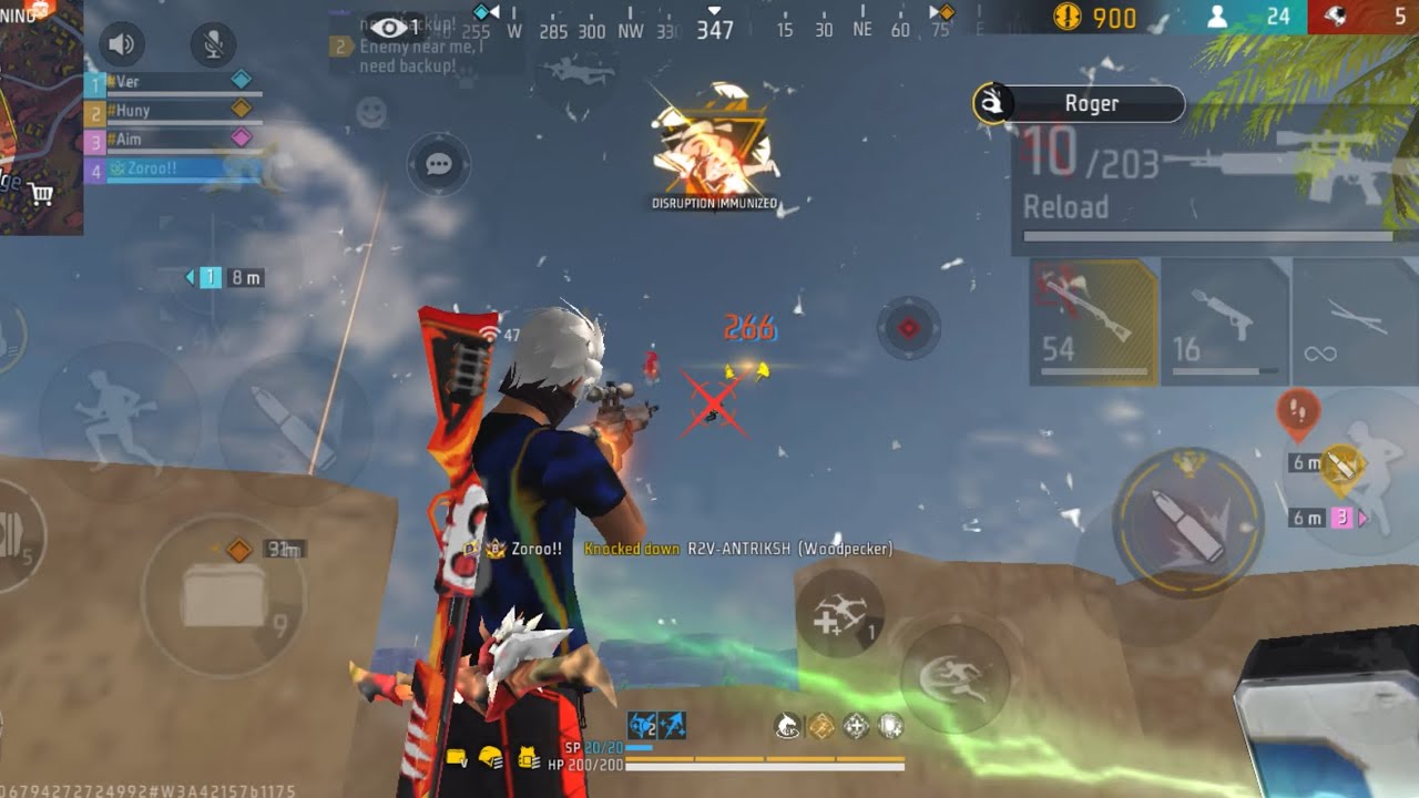 Best Rusher I guess? Free fire Tournament highlights🏆