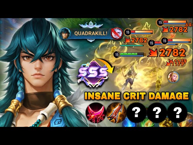 QUADRAKILL! CHINA CHANO PERFECT KITING & INSANE CRIT DAMAGE EASY SSS IN RANK GAME! | HONOR OF KINGS background