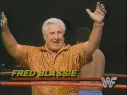 WWF Championship Wrestling January 4, 1986 background