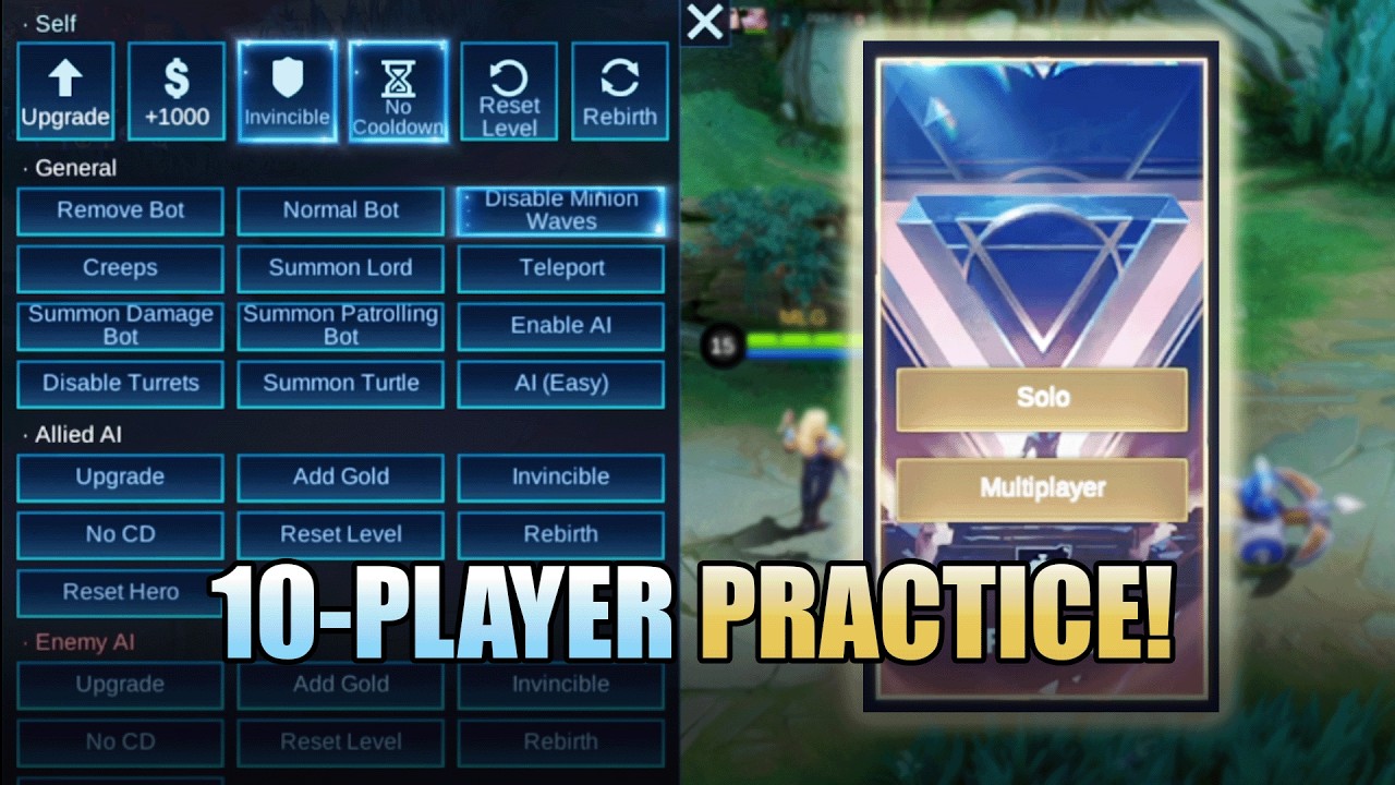 New Multiplayer Practice Mode + Sun Roam Nerf! background