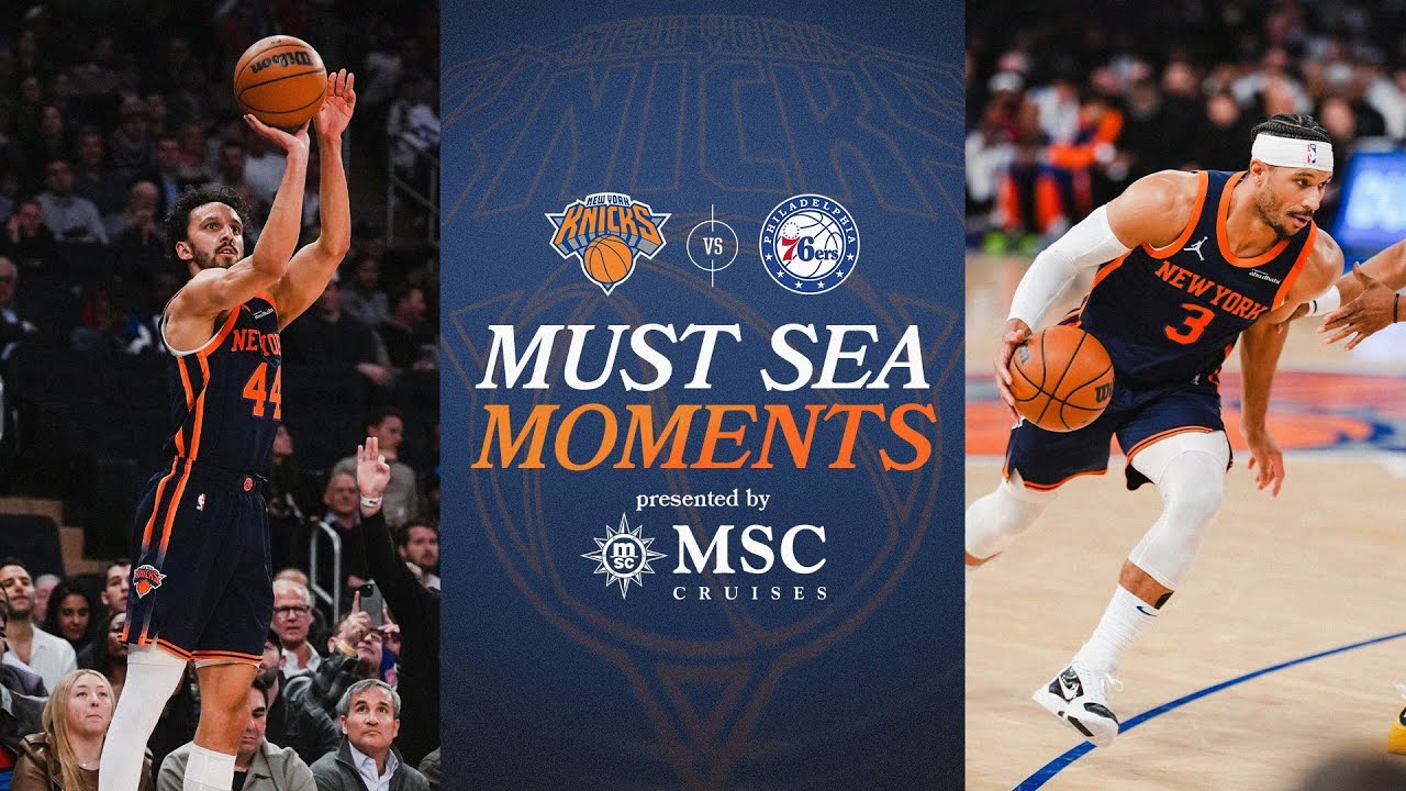 Knicks defeat Philadelphia 76ers at home | April 1, 2025 | FULL Game Highlights
