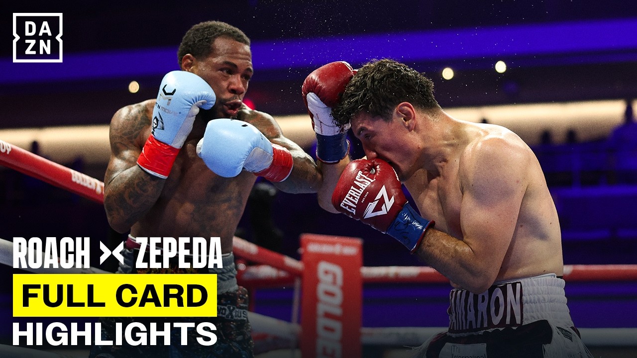 LAMONT ROACH VS WILLIAM ZEPEDA | FULL CARD HIGHLIGHTS
