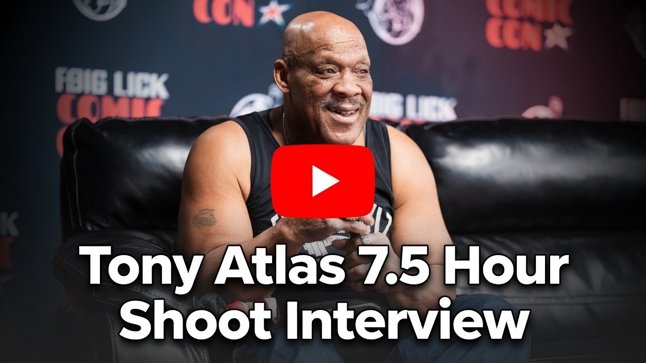 Tony Atlas 7.5 Hour Interview Compilation Video! background