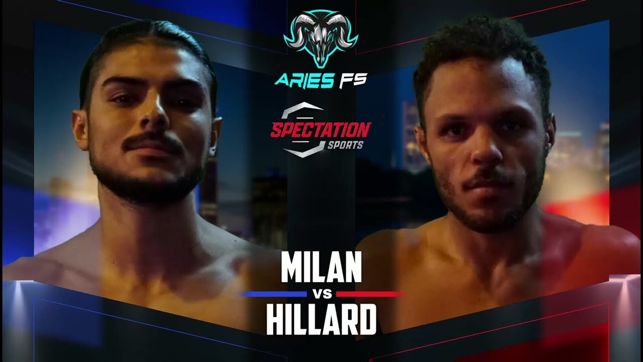 Tito Milan vs. Tyler Hillard - Aries Fight Series 35 background