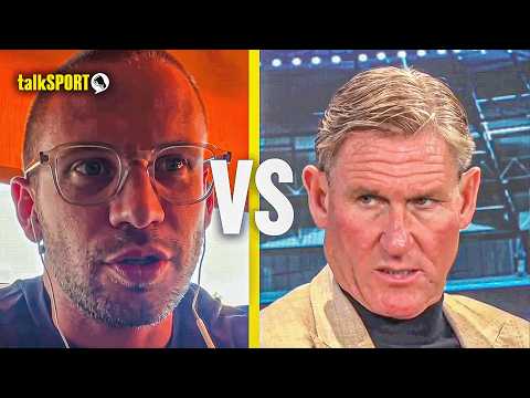 Frank Smith HITS BACK at Simon Jordan after Anthony Joshua's comeback win vs Kristian Prenga background