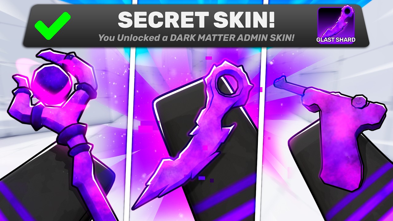 I Unlocked DARK MATTER on Every OWNER Weapon! (Roblox Rivals) background