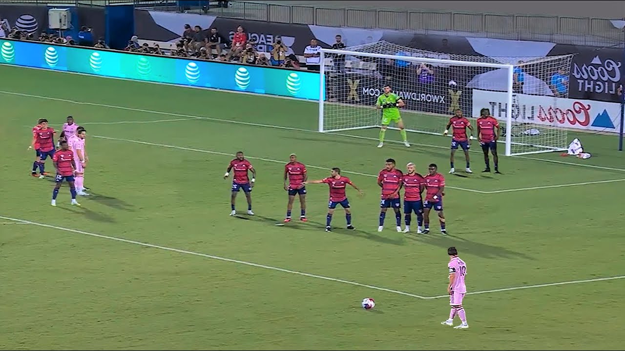 Messi Goals For Inter Miami That SHOCKED The World background