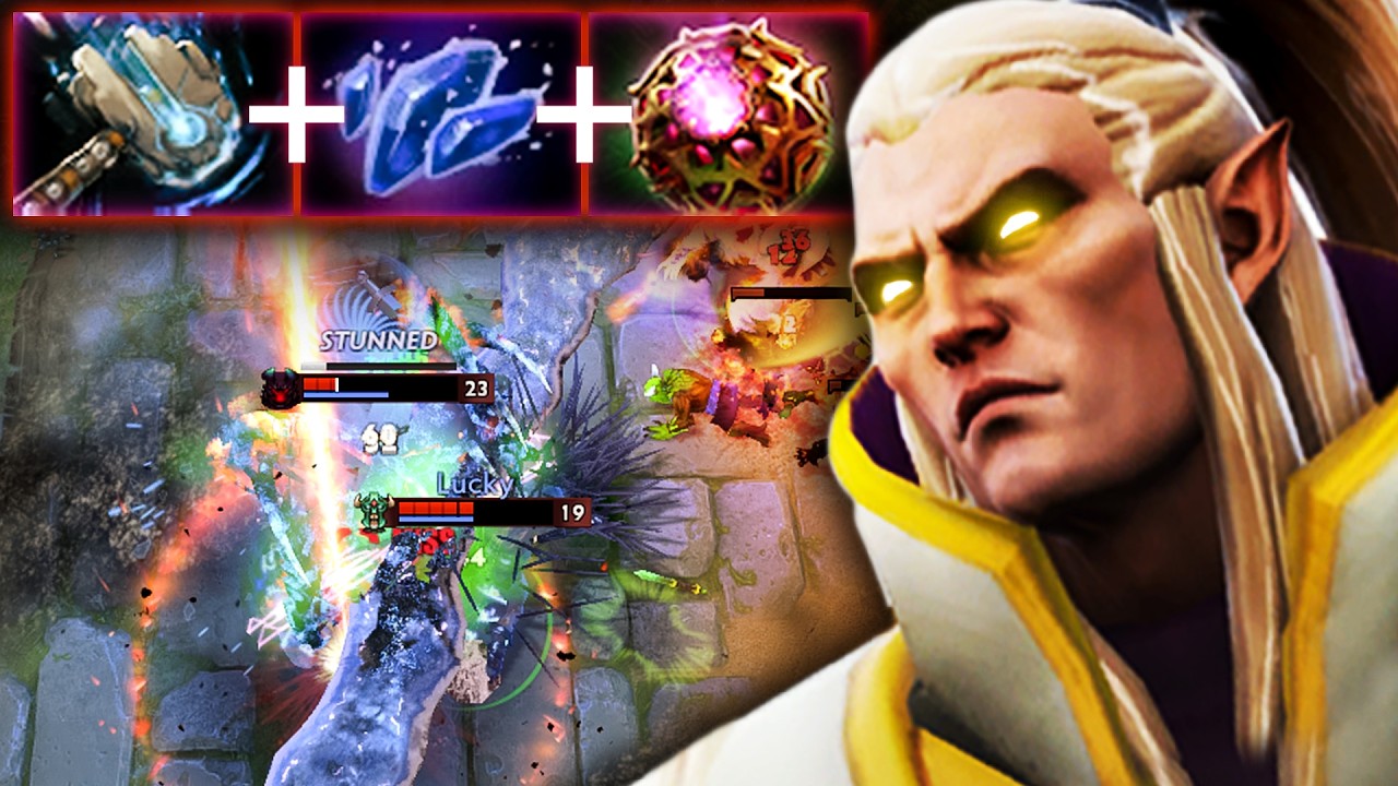 Beautiful Gameplay!! Grandmaster Invoker vs Storm Spirit Mid | Dota 2 Invoker background