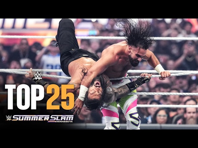 Top 25 moments from SummerSlam 2026: WWE Top 10 special edition, Aug. 2, 2026 background