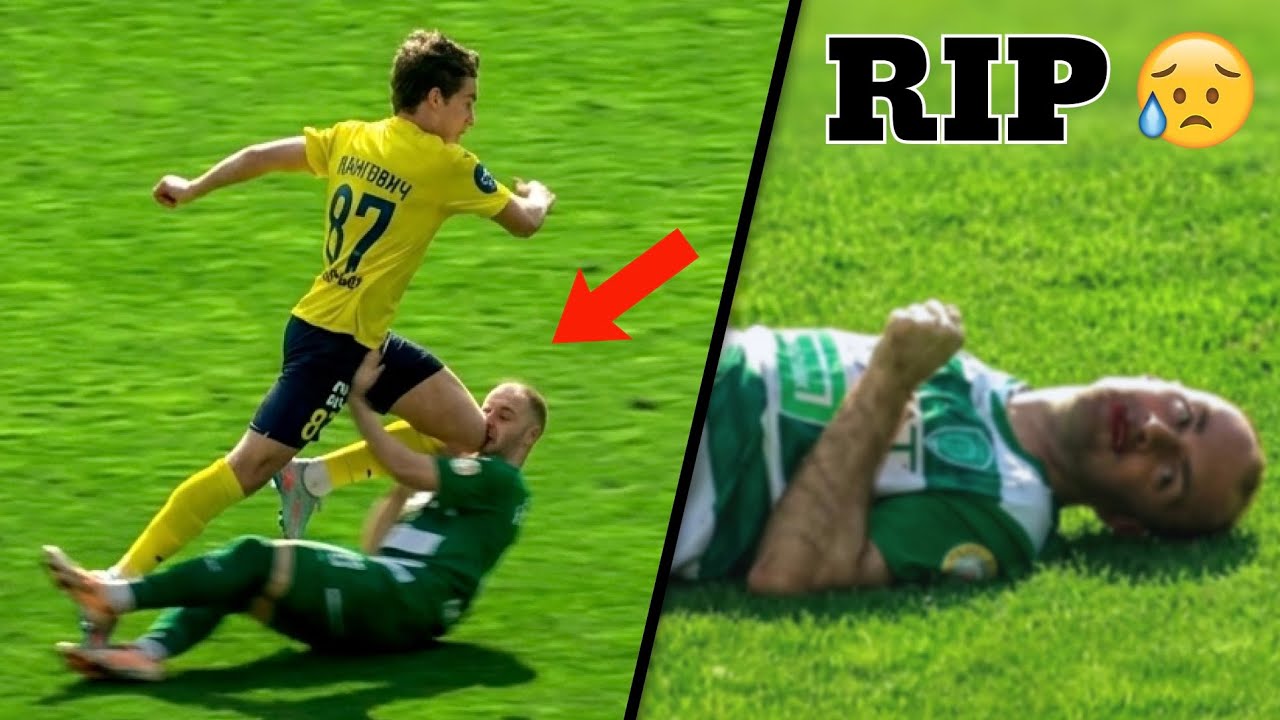 HEARTBREAKING Moments In Football background