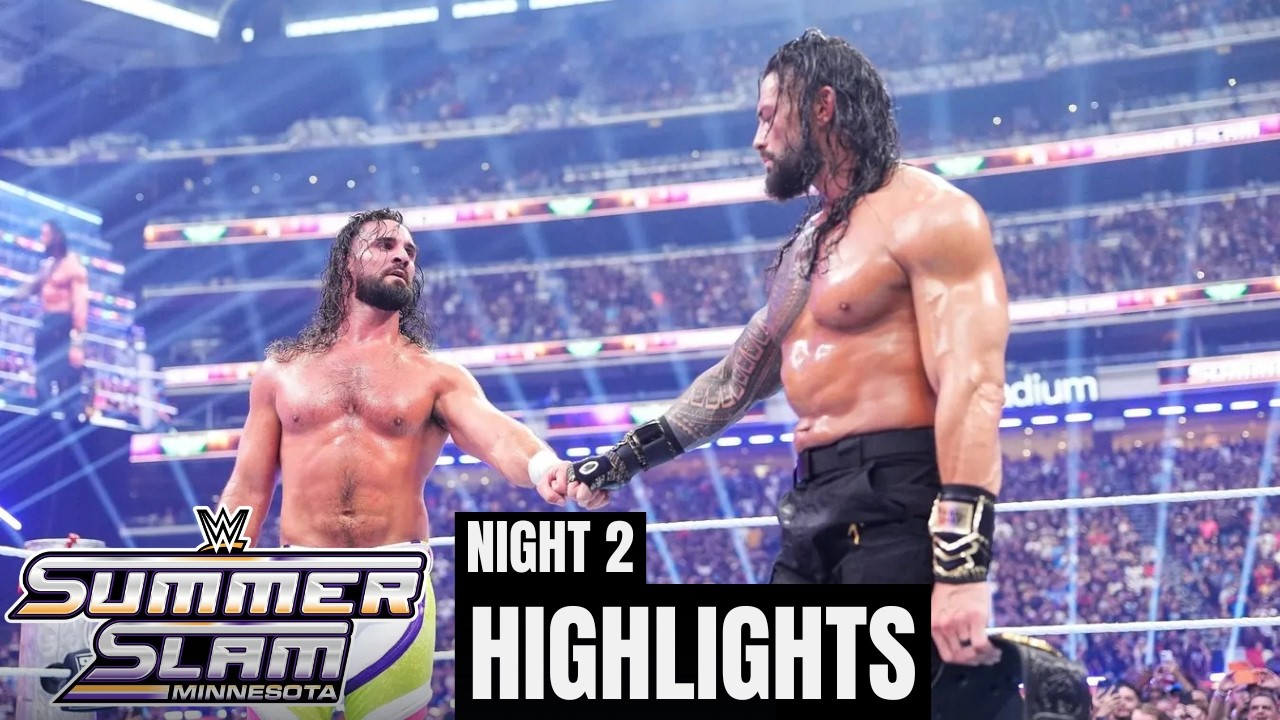 WWE Summerslam 2026 Night 2 Highlights