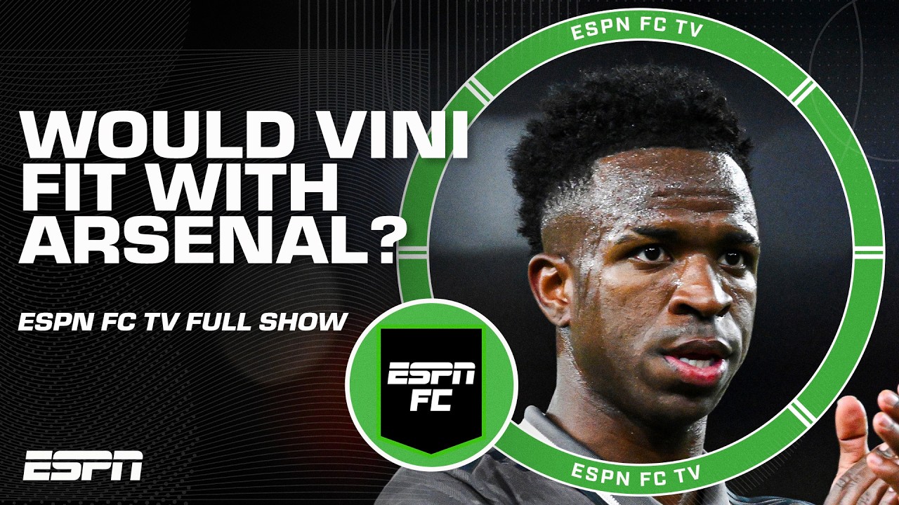 Is Vini Jr. the MISSING PIECE for Arsenal to win the Champions League? + Infantino & FIFA | ESPN FC background