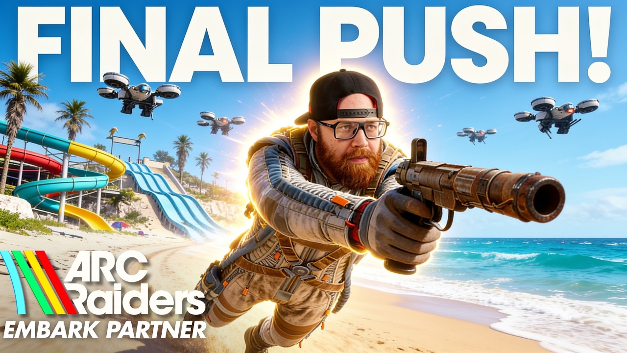 🔴 LIVE ARC Raiders: FINAL BIG TRIALS ATTEMPTS - Embark Partner background