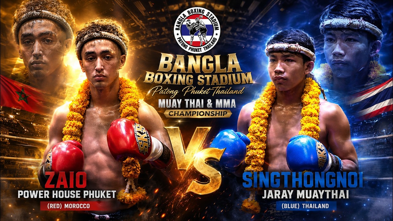 ZAIO POWER HOUSE PHUKET VS SINGTHONGNOI JARAY MUAYTHAI