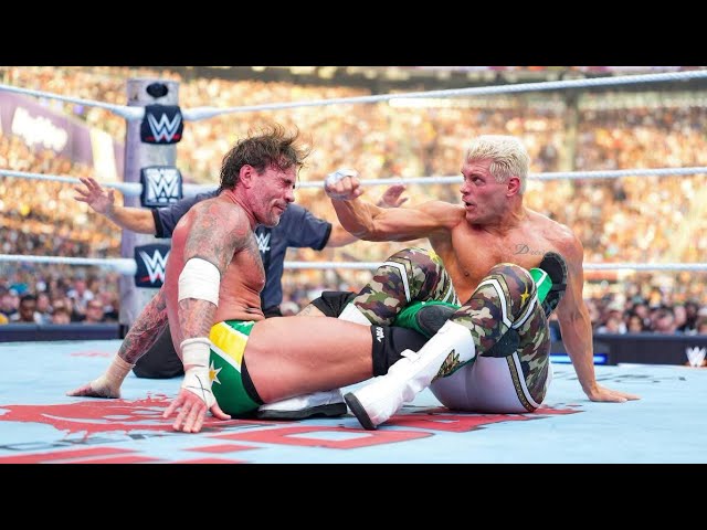August 1 2026 WWE SummerSlam Night 1 || Cm Punk Vs Cody Rhodes Undisputed Championship Full Match background