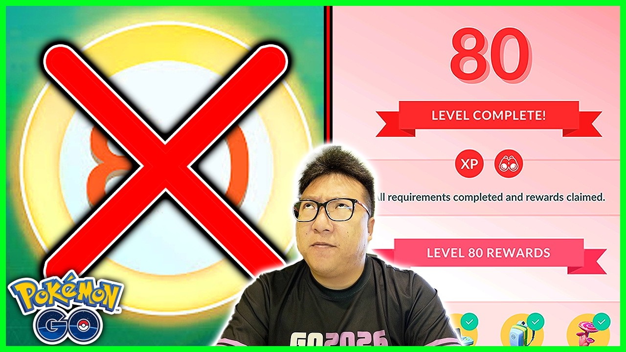 Trainer Level is NOT THAT IMPORTANT in Pokemon GO background