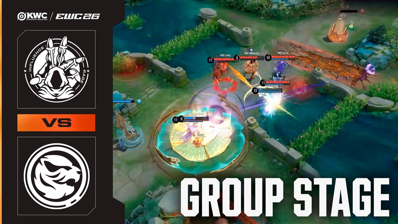 Titan Esports Club vs. Influence Rage | KWC at EWC 26 - Group Stage - Highlights background