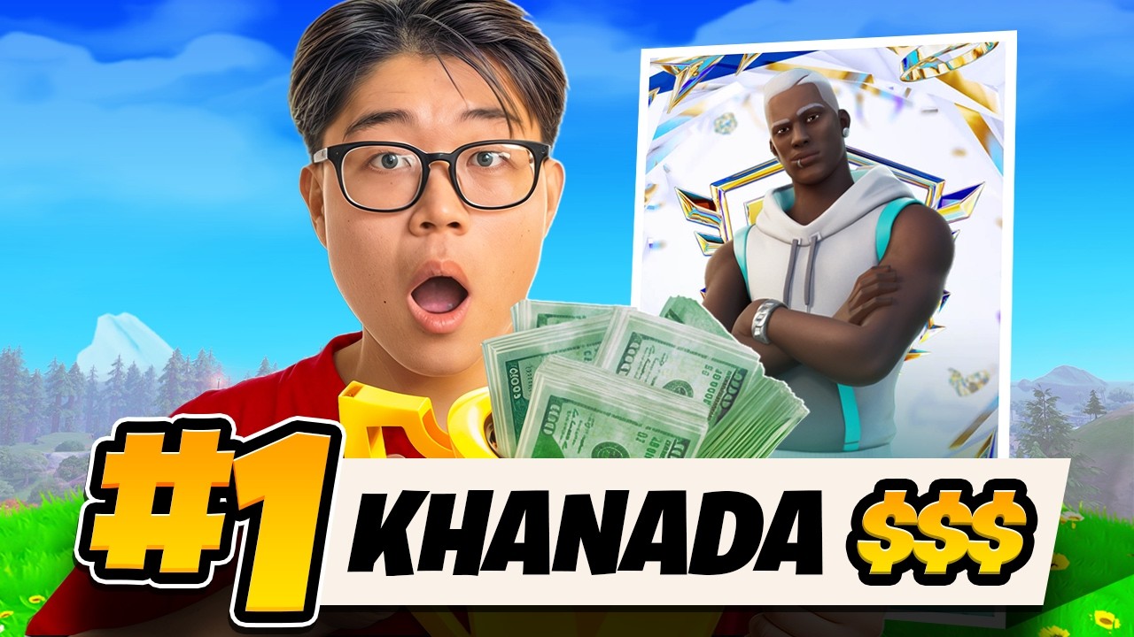 I FINALLY WON A FORTNITE TOURNAMENT!!! 🥇 background