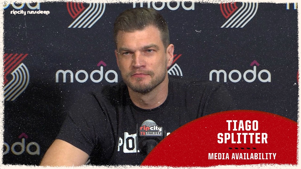 Tiago Splitter Pregame Media Availability | Portland Trail Blazers at Denver Nuggets | April 6, 2026 background