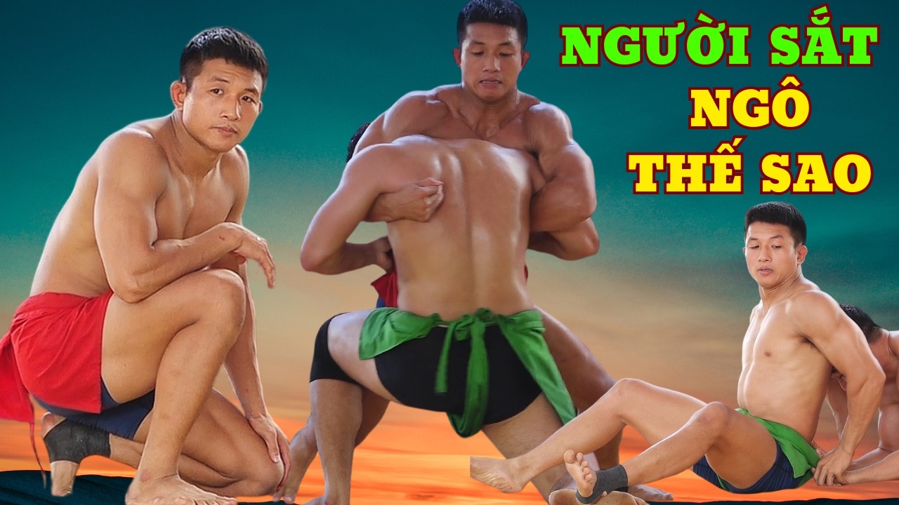 NGÔ THẾ SAO BẤT BẠI,Đấu Vật Traditional Vietnamese Mens Wrestling .