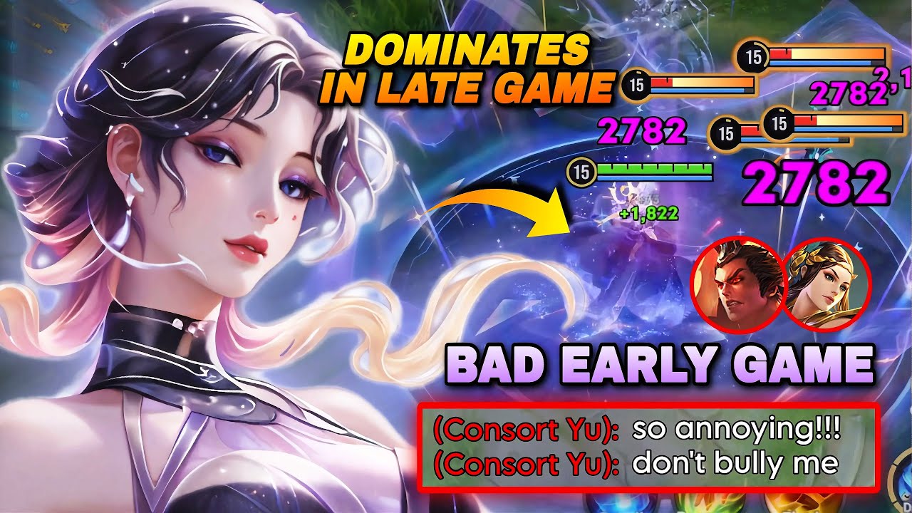 CHINA YUHUAN BAD EARLY GAME BUT STILL DOMINATES IN LATE GAME WITH THIS OP CD BUILD! | HONOR OF KINGS background
