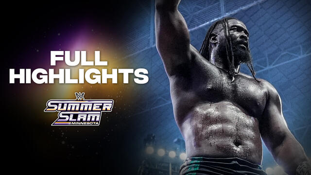 Full SummerSlam Saturday 2026 highlights background