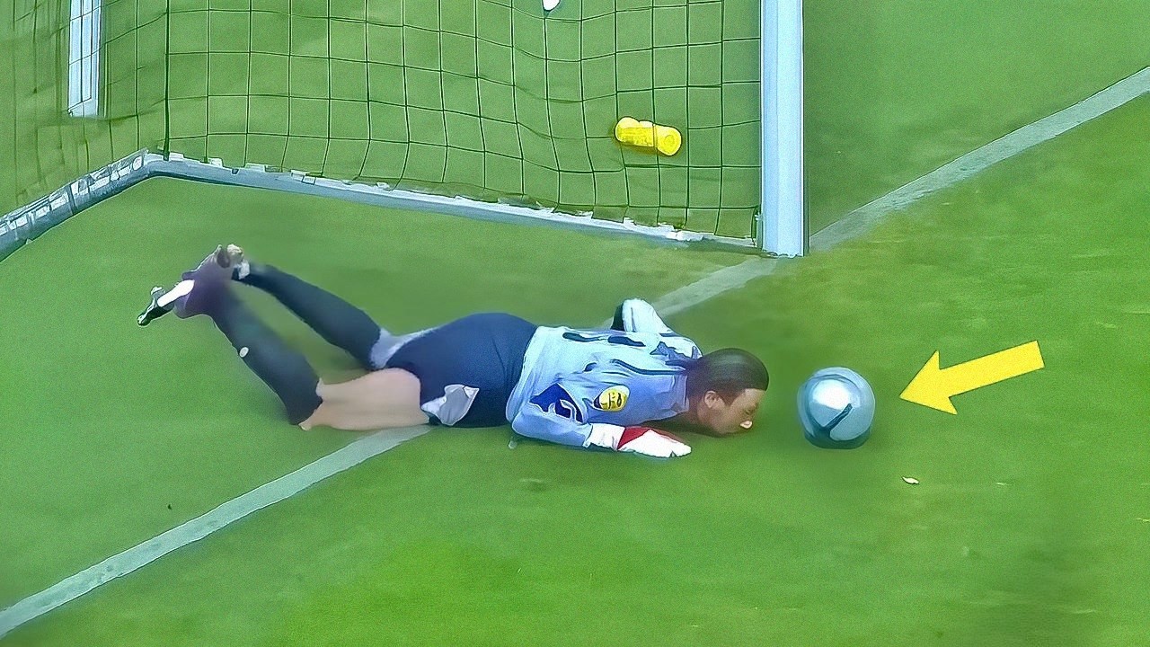 Insane Goalkeeper Saves That SHOCKED the World background