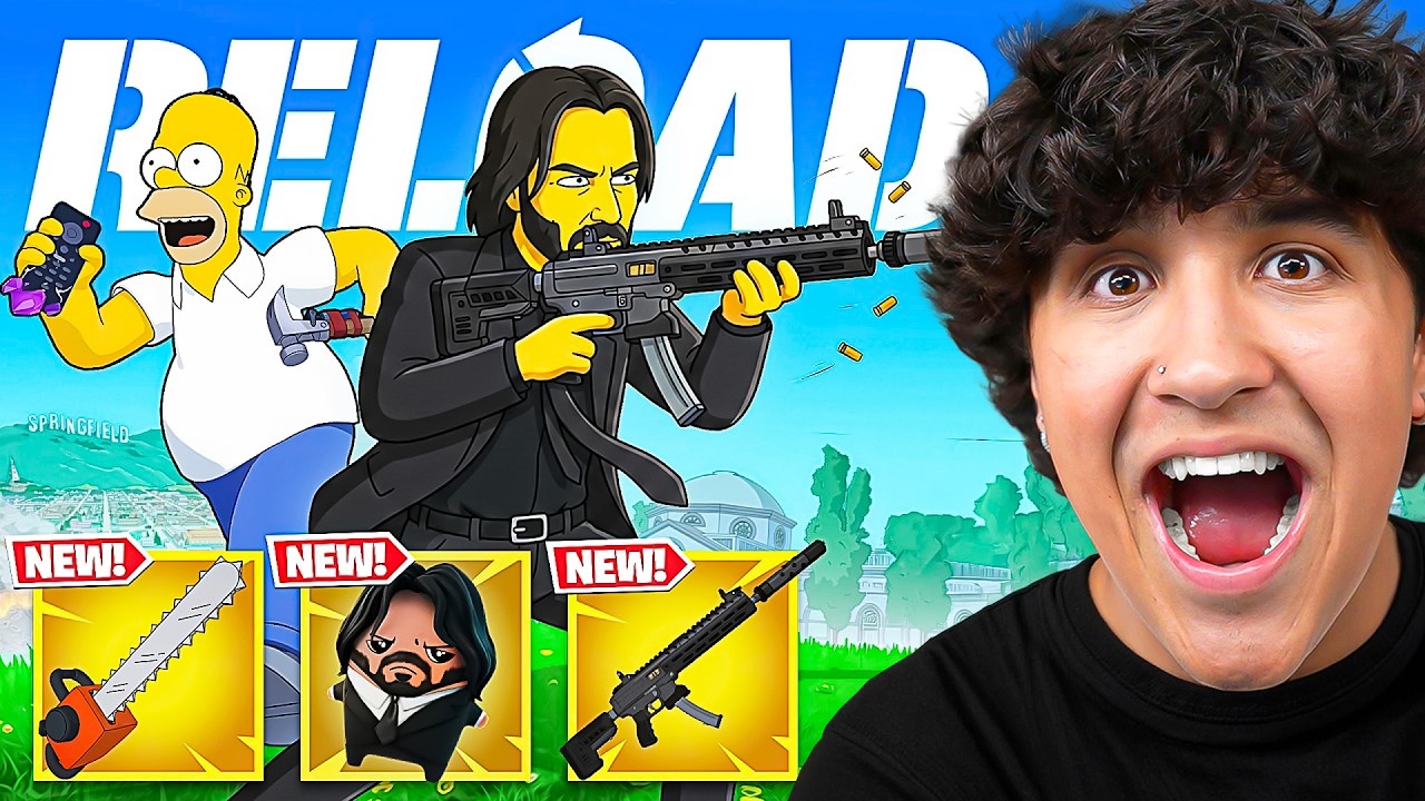 Fortnite Reload Is Now Springfield! background