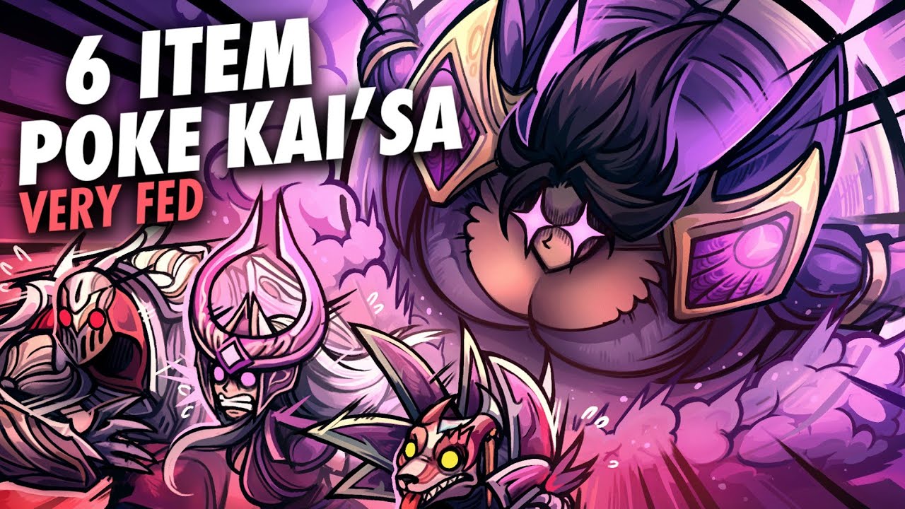 6 ITEM POKE KAI'SA 1 W = 1 KILL (UNFAIR GAMEPLAY) background