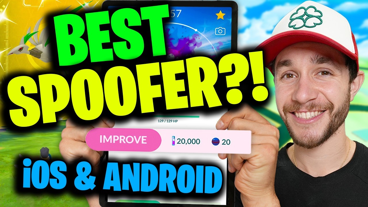 BEST Pokemon Go SPOOFER on iOS & Android 2026 🕹️ Pokemon Go Spoofing TUTORIAL Pokemon Go Hack background