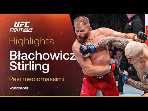 Blachowicz vs Stirling | HIGHLIGHTS | #UFCFIGHTNIGHT background