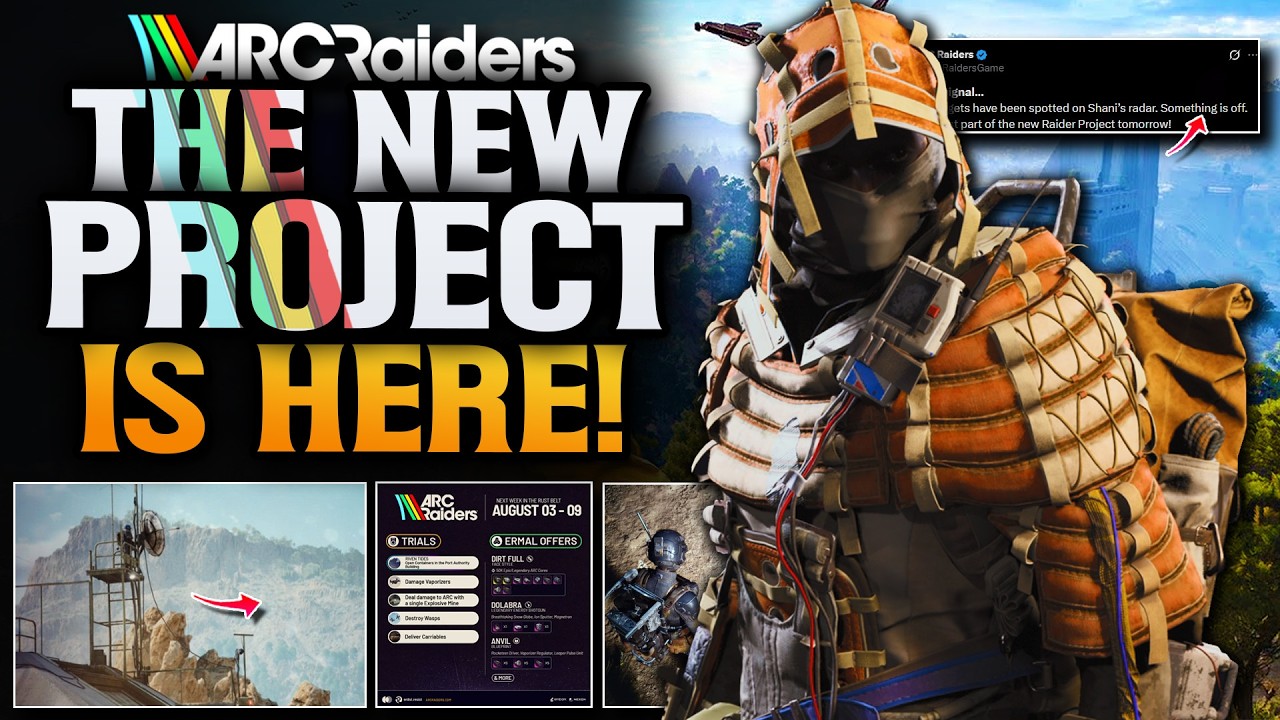 ARC Raiders NEW Project! New Skins & Loot Announcement! background