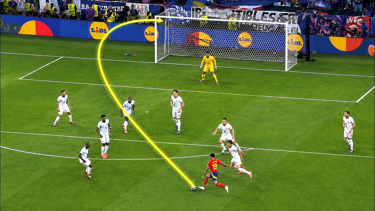 Lamine Yamal Goals That SHOCKED The World background