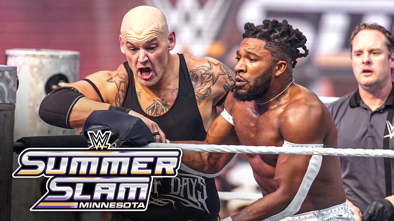 Trick Williams vs. Baron Corbin | United States Title Match: SummerSlam 2026 highlights background