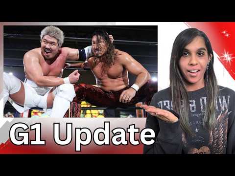 NJPW G1 Climax 36 Mid Tournament Update background