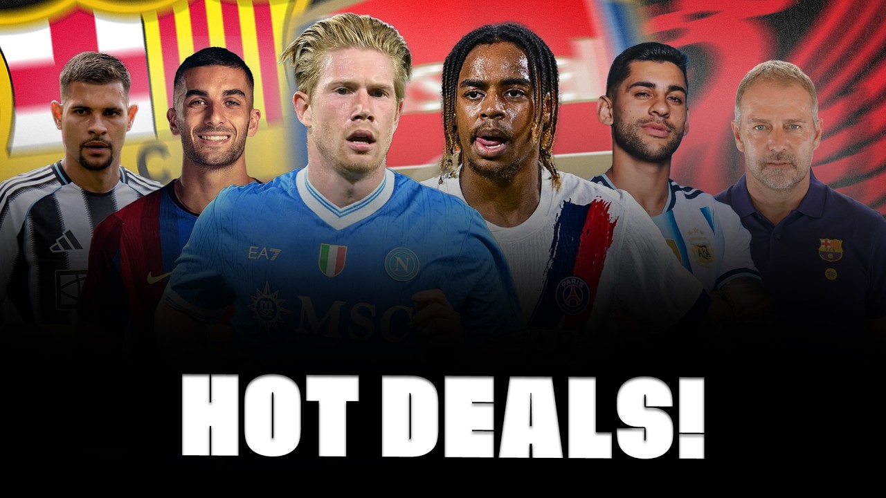 🚨💣 TALKS NOW UNDERWAY! DE BRUYNE, FERRAN, BARÇA STRATEGY, BARCOLA DEAL ON, BRUNO IS COMING… background