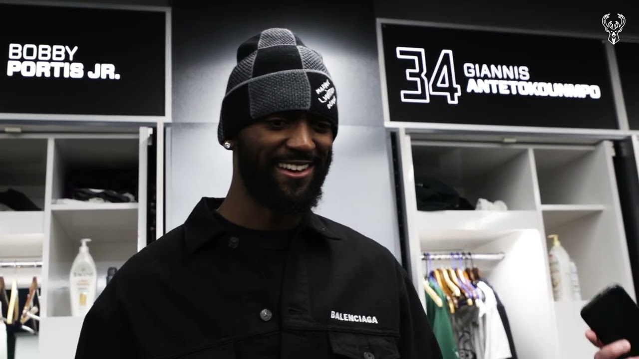 Bobby Portis Postgame Media Availability | 03.15.26 background